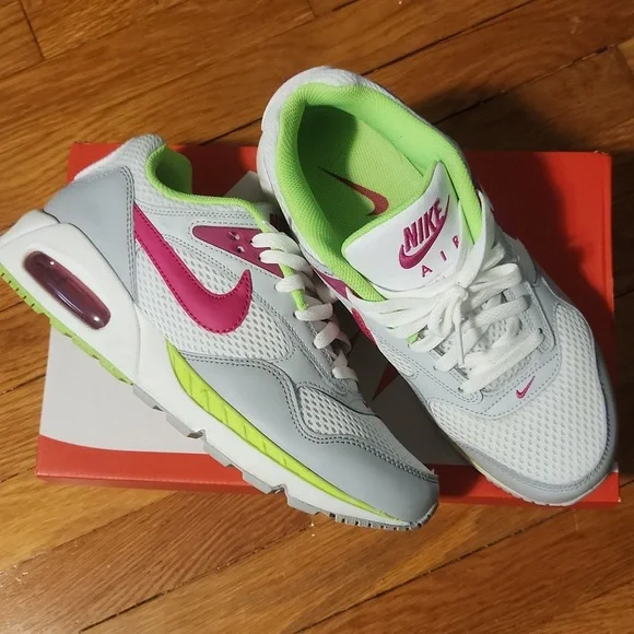 Nike Shoes Nike Air Max Correlate White Fireberry Lime Green